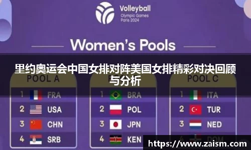 里约奥运会中国女排对阵美国女排精彩对决回顾与分析